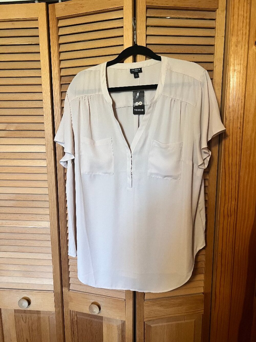 NWT Torrid Cap Sleeve top with Pockets - Sz 2XL